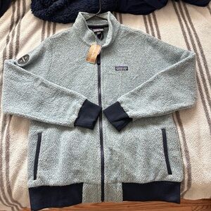 Patagonia Light Blue Full-Zip Jacket